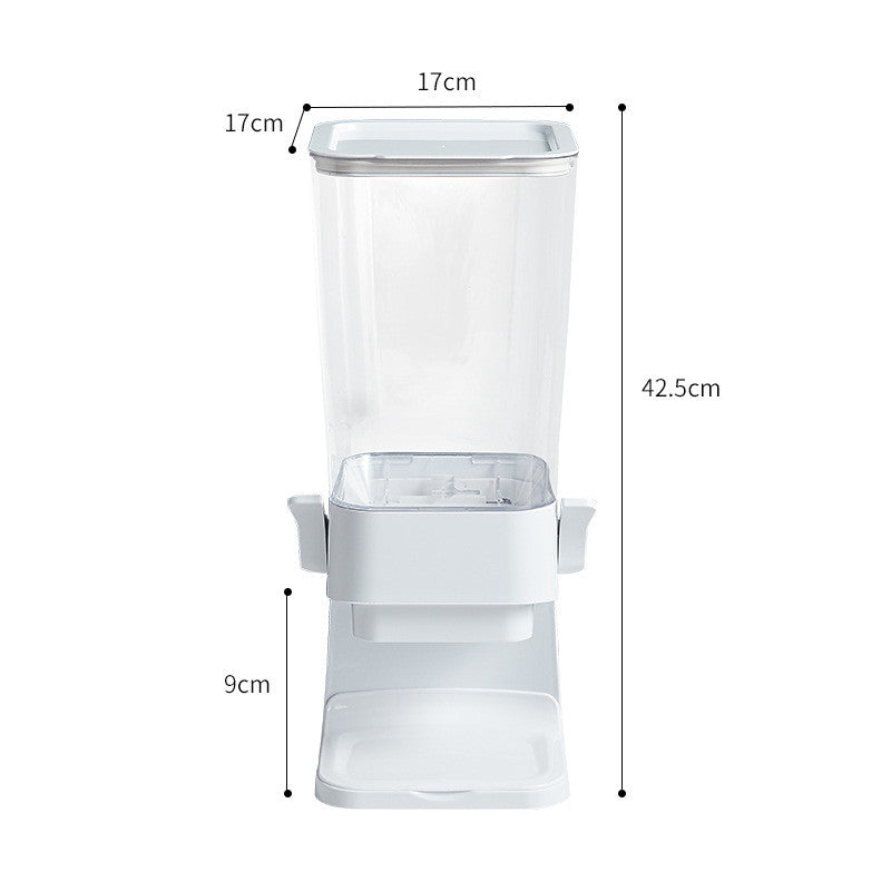 Countertop Cereal Dispenser Indispensable Dry Food Dispenser Countertop Cereal Container For Candy Dispenser Large Capacity Food Kitchen Gadgets