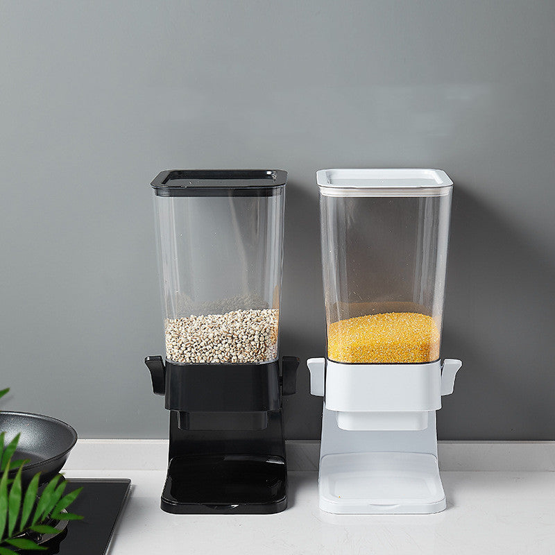 Countertop Cereal Dispenser Indispensable Dry Food Dispenser Countertop Cereal Container For Candy Dispenser Large Capacity Food Kitchen Gadgets